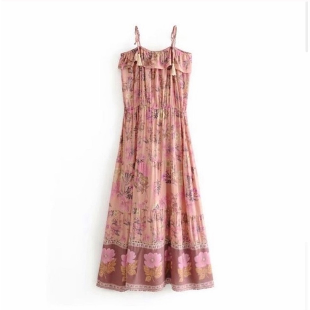 Pink Maxi Dress - Picture 2 of 13